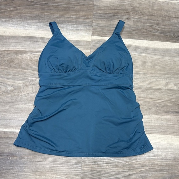 Knix Blue Swimwear Top size small - Picture 4 of 7